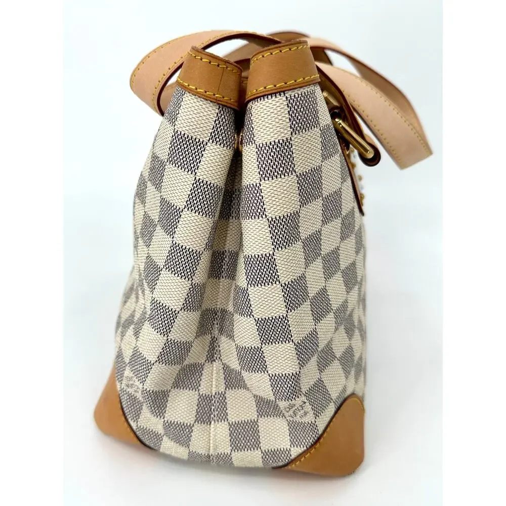 Louis Vuitton Hampstead PM Damier Azur Canvas Tote Bag w/ Dust Bag
